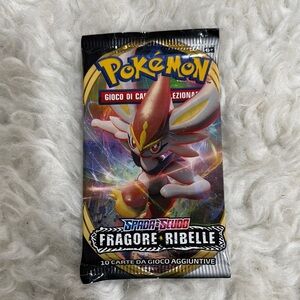 Pokemon Trading Card Pack - Black, Gold, Red